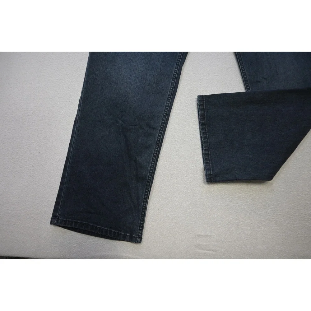 Buffalo David Bitton Jackson Jeans Mens‎ 40x32 Dark Wash Slim Straight Excellent